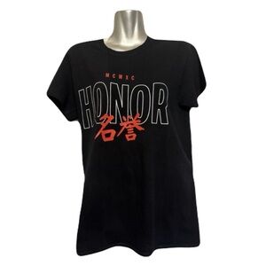 Honor MCMXC Graphic Tee Black/Red/White